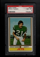 1974 Topps #528 Steve Tannen PSA 8 NM-MT   NEW YORK JETS